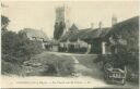 Postkarte - Isle of Wight - Godshill - The Church and old Cottage ca. 1905