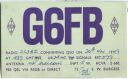 Funkkarte - G6FB - New Malden