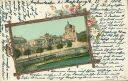 Postkarte - Strassburg - Justizpalast mit St. Peterskirche