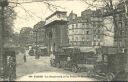 Paris - Le Boulevard et la Porte St. Martin - Strassenbahn - Autos