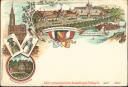 Postkarte - Strassburg - Gewerbeausstellung 1895