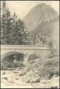 Postkarte - Vallorcine - Le Mt Orel et l'Eau Noire