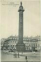 Postkarte - Paris - Place et Colonne Vendome