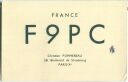 QSL - QTH - Funkkarte - F9PC - France - Paris