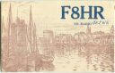 QSL - QTH - Funkkarte - F8HR - France - Lyon