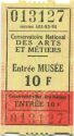 Conservatoire National des Arts et Metiers - Entree Musee