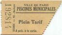 Ville de Paris - Piscines Municipales - Plein Tarif