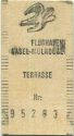 Eintrittskarte - Flughafen Basel-Mulhouse - Besucher Terrasse