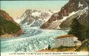 Ansichtskarte - CPA - Chamonix - La Mer de glace et l'Hotel du Montanvert