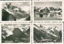Departement-Haute-Savoie - Chamonix - 10 Fotografien 7cm x 9cm in einem Mäppchen
