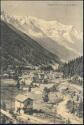 Postkarte - Argentiere vers le Mont-Blanc ca. 1905