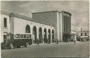Caen - La Gare - Foto-AK 1953 - Rückseite beschrieben
