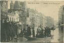 Postkarte - Paris - Crue de la Seine - Vue sur la rue de Lyon