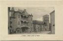 Postkarte - Thiers - Chateau et Eglise du Moutiers