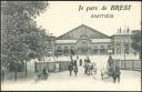 Postkarte - La Gare - Je pars de Brest - Amities