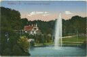 Postkarte - Strassburg - Elsässisches Bauernhaus in der Orangerie - Feldpost