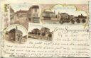 Postkarte - Saargemünd - Sarreguemines - Marktplatz - Neue Cavalleriekaserne