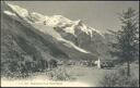 Postkarte - Chamonix et le Montblanc