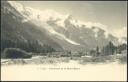 Postkarte - Chamonix et le Montblanc