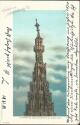 Postkarte - Strassburg - Münster - Turmspitze