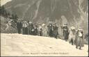 Postkarte - Chamonix - Touristes