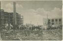 Postkarte - Lille - Explosion 1916 - Ruinen - Strasse