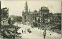 Postkarte - Lille - Explosion 1916 - Ruinen - Strassenbahn