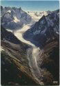 Mont Blanc - La Mer de Glace - Ansichtskarte
