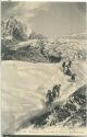 CPA Traversée du Glacier des Bossons