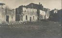 Fotokarte - St. Baussant - zerstörte Häuserreihe