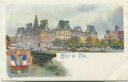 Paris - Hotel de Ville - signiert R. Muth - Künstlerkarte ca. 1905