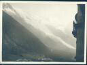 Glacier de Bossons - Foto 8cm x 10cm ca. 1920