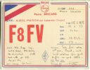 QSL - QTH - Funkkarte - F8FV - France - Lamarche