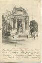 Postkarte - Paris - La Fontaine S' Michel