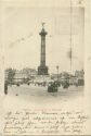 Postkarte - Paris - Colonne de la Bastille