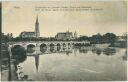 Postkarte - Metz - Totenbrücke - Ponts des Morts