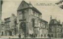 Postkarte - Soissons - La Place et l'ancienne Eglise Saint-Pierre