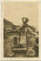 Postkarte - Laon - Figur im Vorhofe des Museums