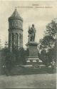 Postkarte - Colmar - Bartholdi Denkmal / Monument