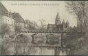 Ansichtskarte - CPA - Frankreich - Departement-Saone-et-Loire - 71600 Paray-le-Monial La Bourbince - Le Pont et la Basilique