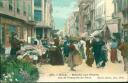 Postkarte - Nice - Le Marche aux Fleurs - rue St-Francois de Paul