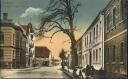 Ansichtskarte - Reppen - Rathaus - Schloss-Strasse