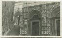 Siena - Duomo - Südfront - Foto-AK 30er Jahre