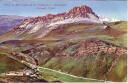 Ansichtskarte - Italien - Südtirol - Dolomiten - Passo di Rolle coi Castellazzi e Marmolata