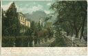 Postkarte - Merano - Partie an der Gisela Promenade