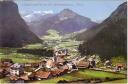 Ansichtskarte - Italien - Südtirol -  Canazei an der Dolomitenstrasse