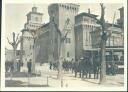 Ferrara - Castello Estense - Strassenbahn - Foto