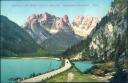 Postkarte - Dürrensee mit Monte Cristallo