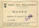 Opera della Metropolitana die Siena - Museo - Eintrittskarte
