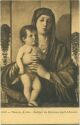 Postkarte - Venezia - R. Acc. Bellini - La Madonna degli Alberetti